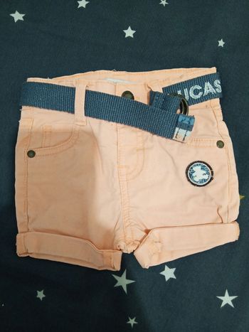 Short (saumon) _ 3 mois