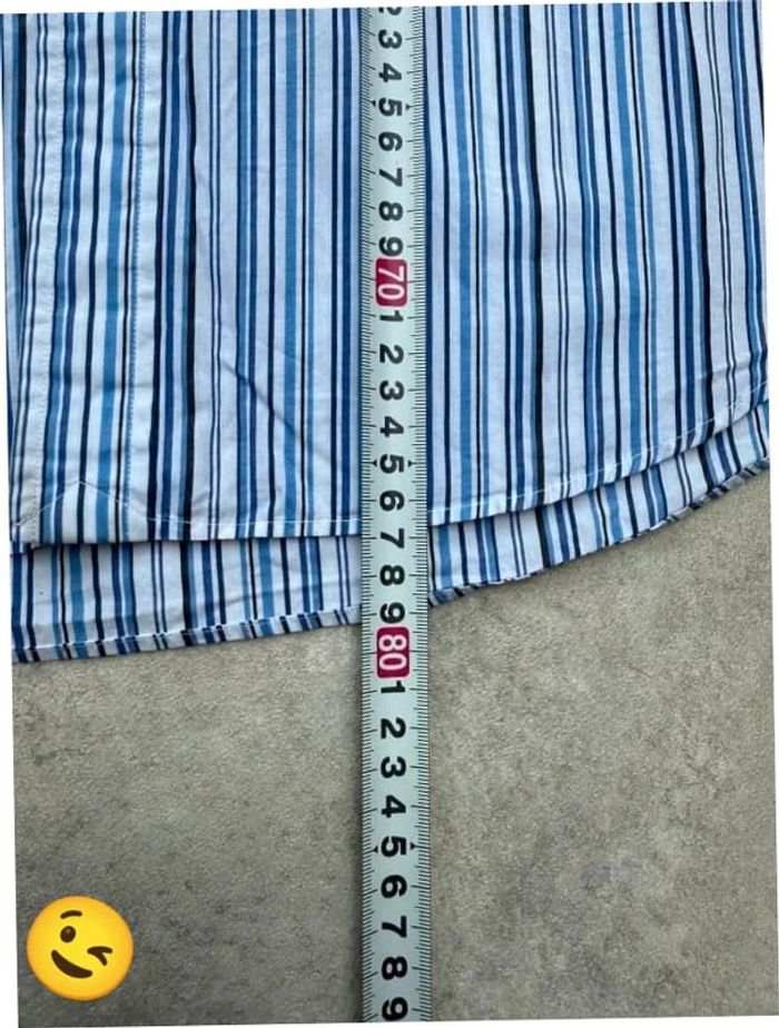 Chemise Ralph Lauren manches longues Taille L bleu Homme Men CHE129 - photo numéro 5