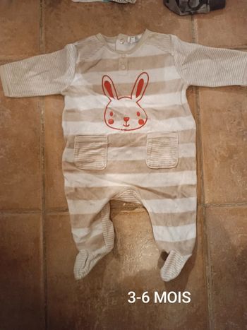 Pyjama garçon 3-6 MOIS