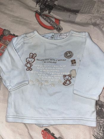 Haut de pyjama bébé garçon