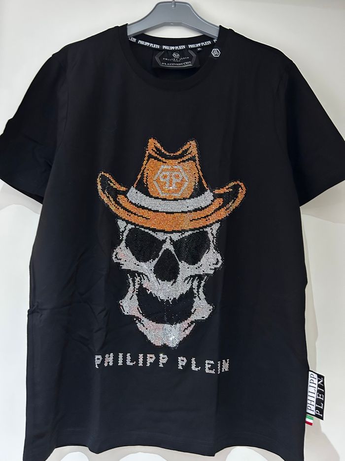 Teeshirt homme Philipp Plein noir