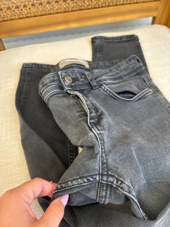 Jean noir skinny zara taille 38 - photo numéro 13