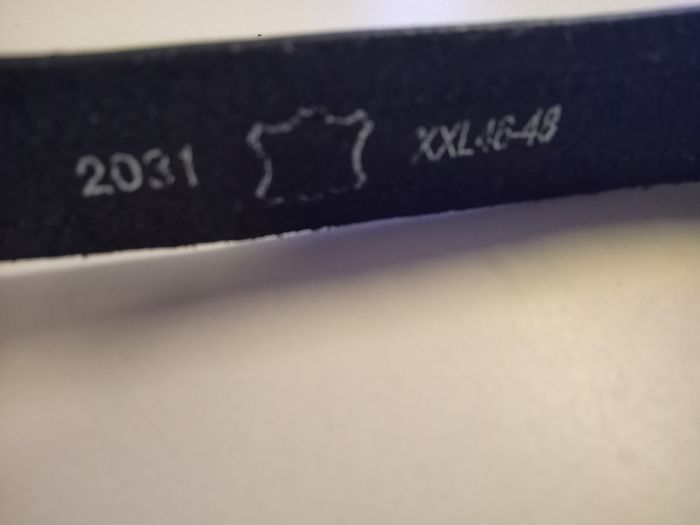Ceinture noir neuve taille xxl 46/48 - photo numéro 2