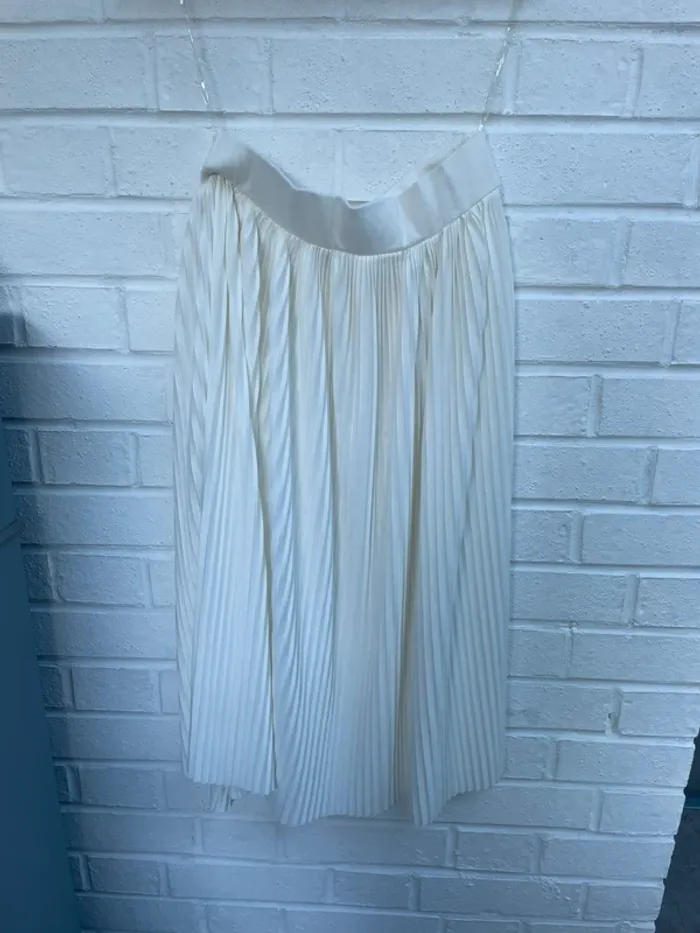 Jupe longue plissée Voyelles 36