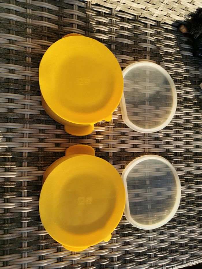 Bol ventouse silicone lot de deux - photo numéro 3