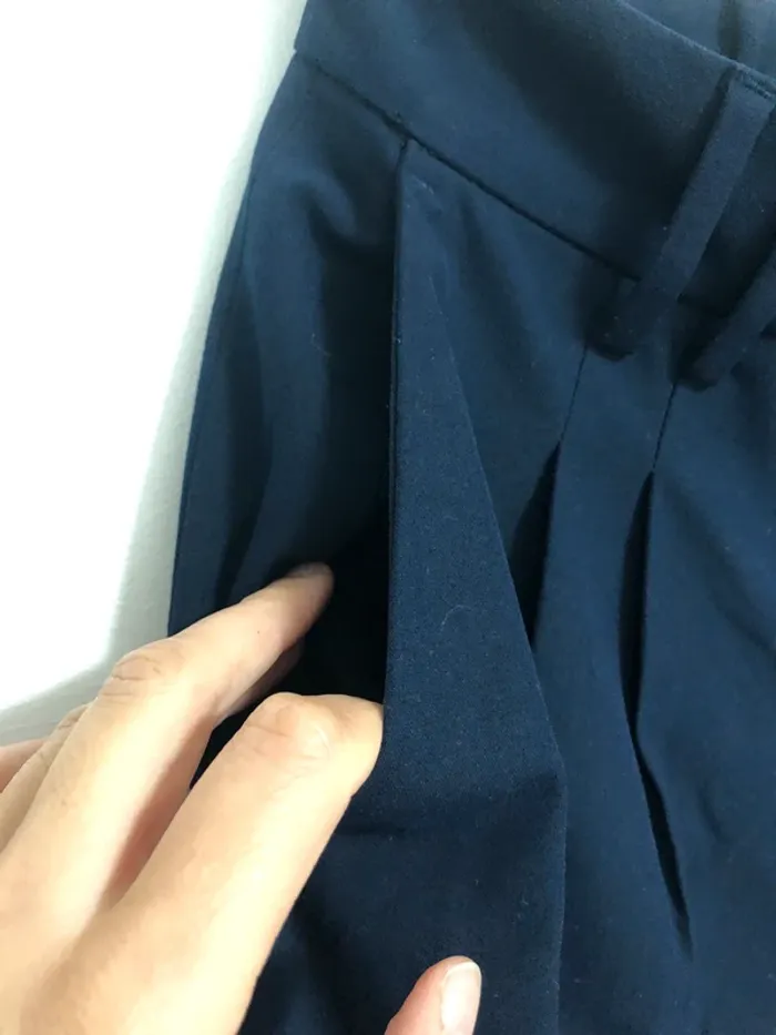 Superbe beau pantalon taille haute à pince Zara taille 40 - photo numéro 4