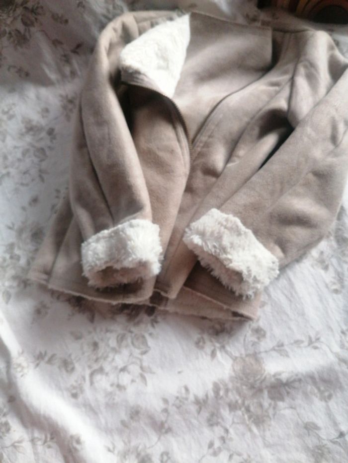 Veste peau retournée 36 mois cocoon - photo numéro 5