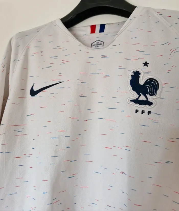 Maillot Shirt Football Nike Équipe de France 2018 Taille M - photo numéro 3