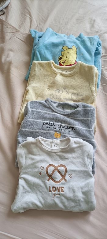 Pyjamas mixte 1 mois