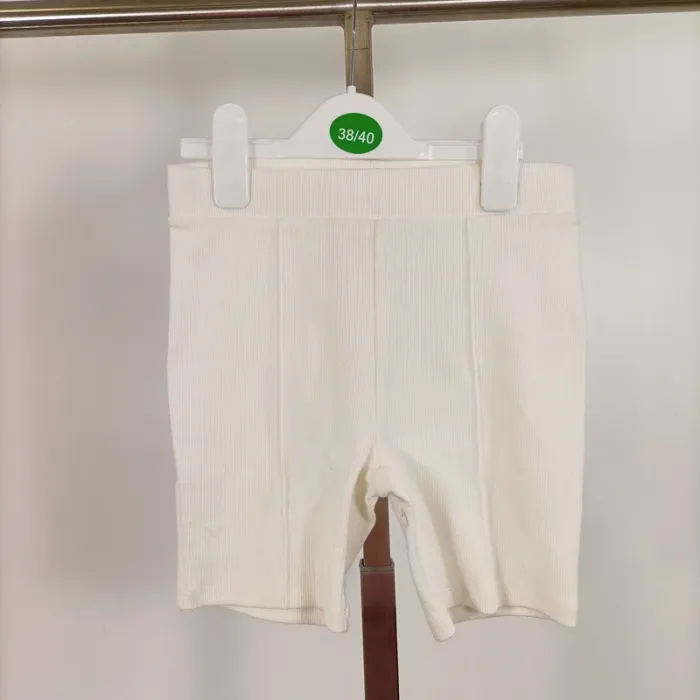 Short cycliste blanc Balzac Paris Gémo - 12 ans - Coton bio A584