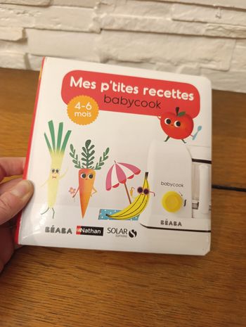 Mes p'tites recettes babycook 4/6 mois