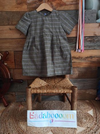 Robe fait main 3 ans tbe