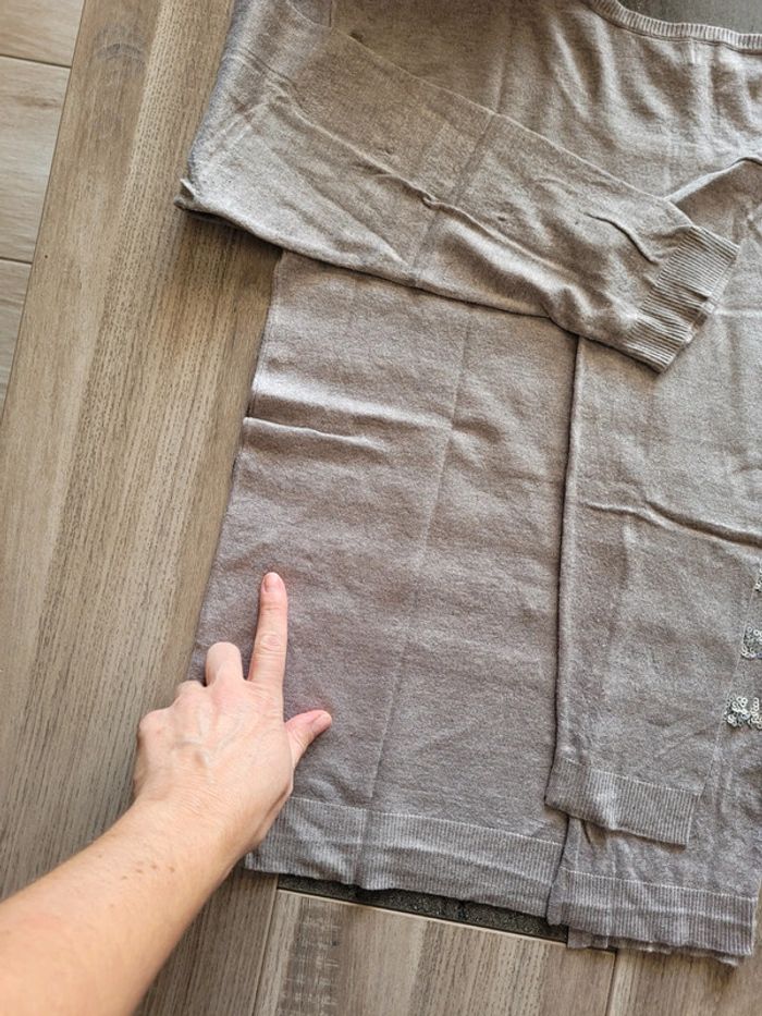 Pull grain de malice M - photo numéro 7