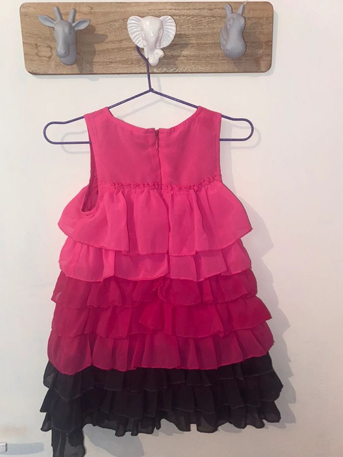 Robe à volants couleurs dégradées, 24 mois, Orchestra. - photo numéro 5