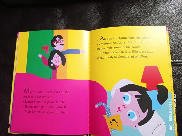 Livre enfant Linette à tue-tête m, Mes p'tites histoires Nathan - photo numéro 3