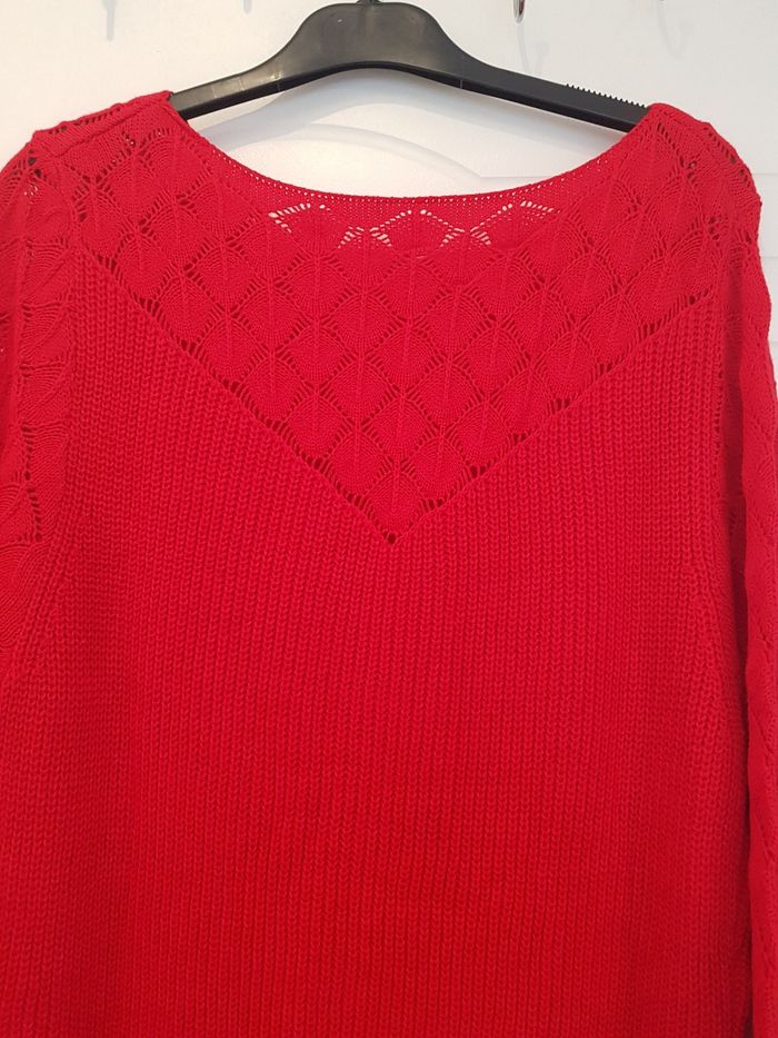 Robe pull rouge - photo numéro 5