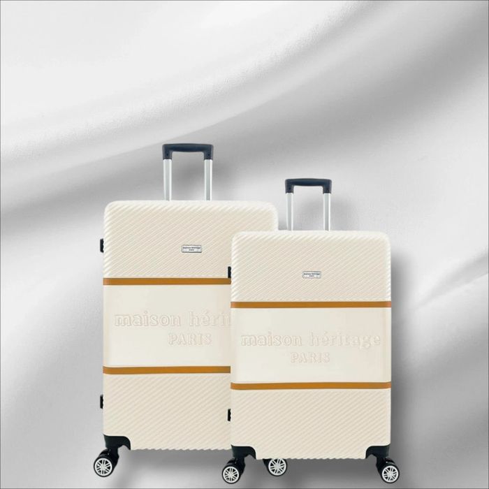 Rivoli set 2 valises S/M - Crème
