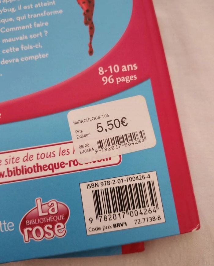 Lot livres Miraculous Ladybug neufs - photo numéro 7