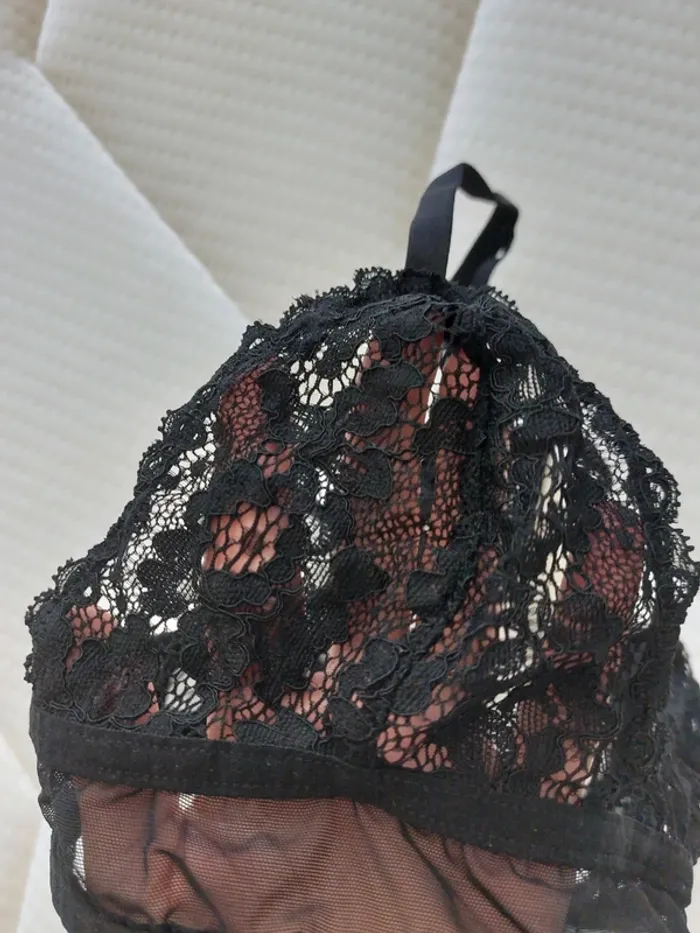 Soutien gorge triangle Undiz noir taille S - photo numéro 5