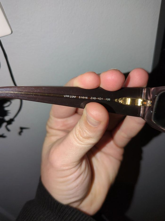 Monture lunettes prada femme neuve - photo numéro 5