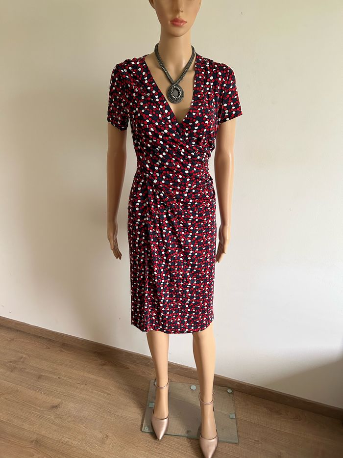 Robe imprimée à manches courtes Sinequanone taille 36 TBE - photo numéro 3