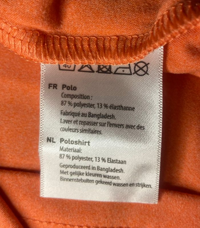 Tee-shirt de sport »Active Touch »orange - photo numéro 5