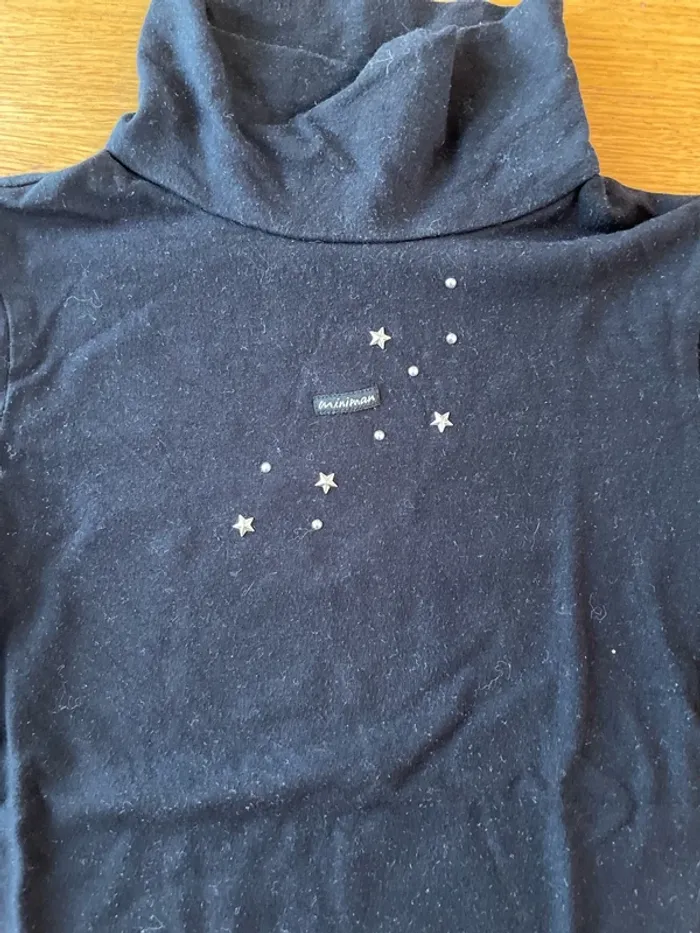 T-shirt col roulé 12 ans - photo numéro 2