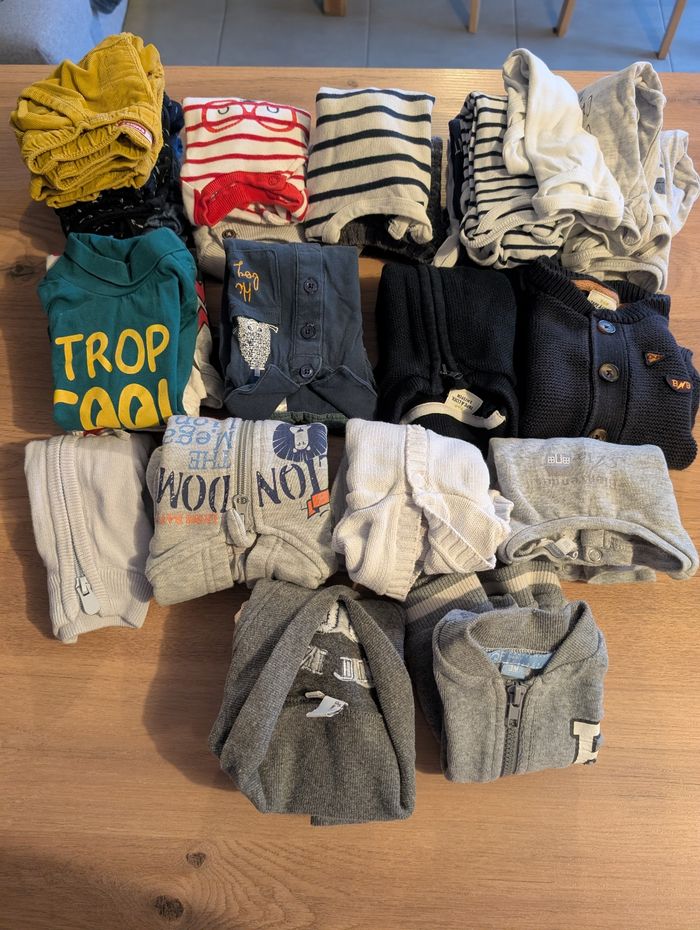 Gros lot de vêtements bébé garçon 3 mois