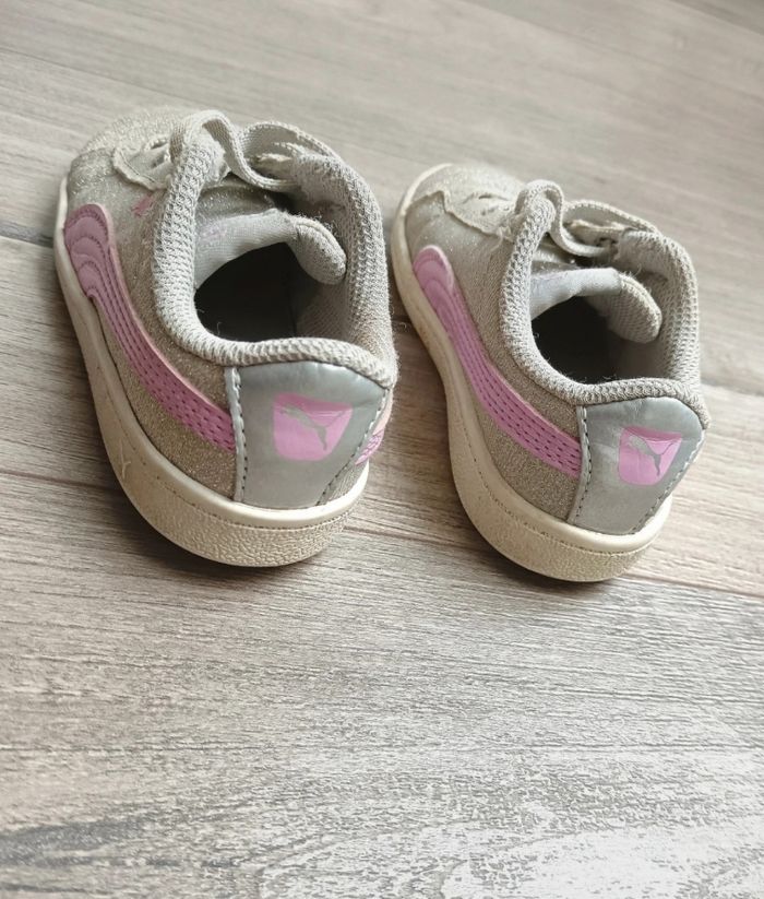 Basket paillettes Puma T.24 - photo numéro 3