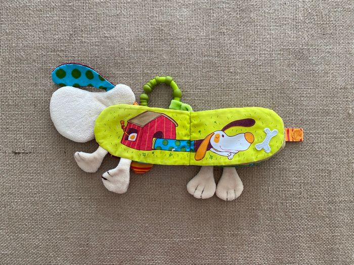 Livre tissu Jef le chien Lilliputiens - photo numéro 2