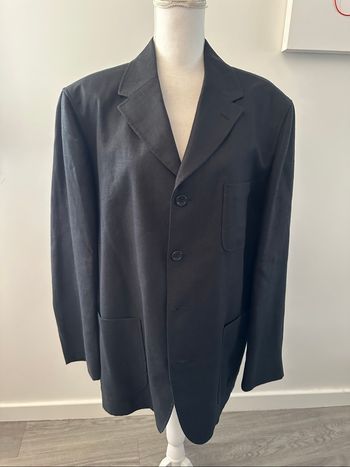 Blazer en lin noir Devred T56 2XL/3XL
