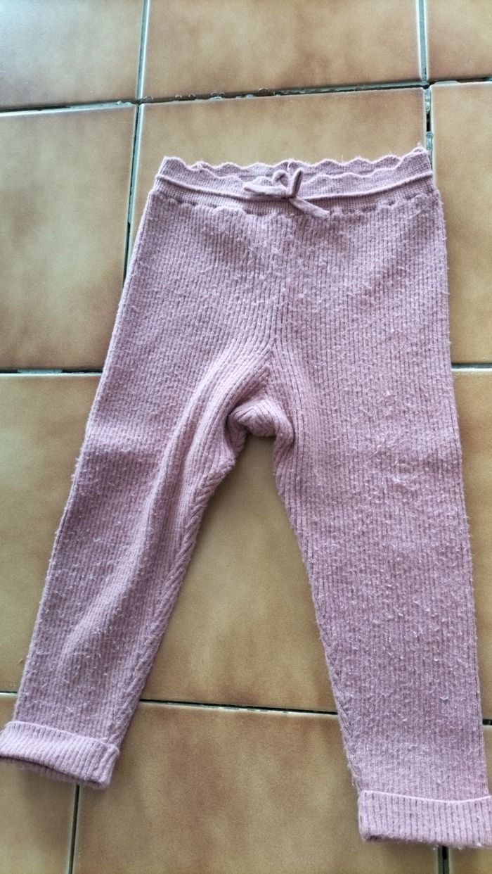 Legging rose Kiabi 18 mois