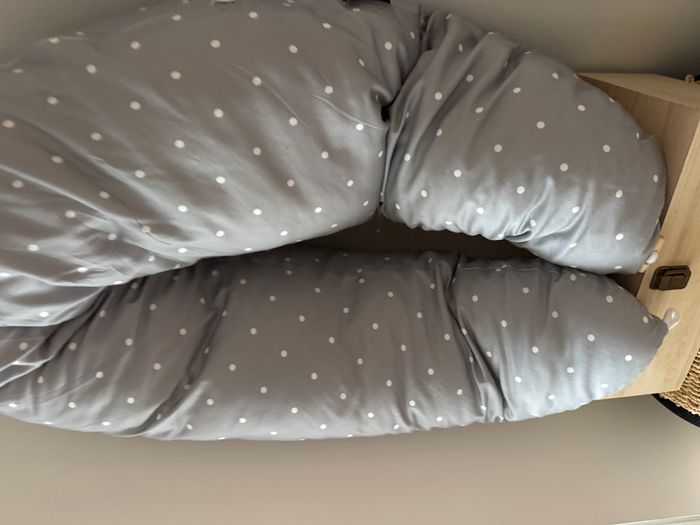 Lumaland Coussin d'allaitement Matériau écologique, Respirant et hypoallergénique | Coussin pour Do