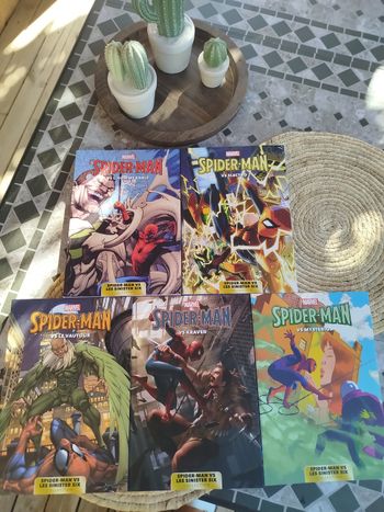  Lot BD Marvel Spider-Man – Collection complète (Numéros 2 à 6) 🕷️