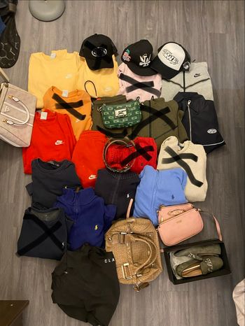 Lot/ballot de vêtements Ralph Lauren nike