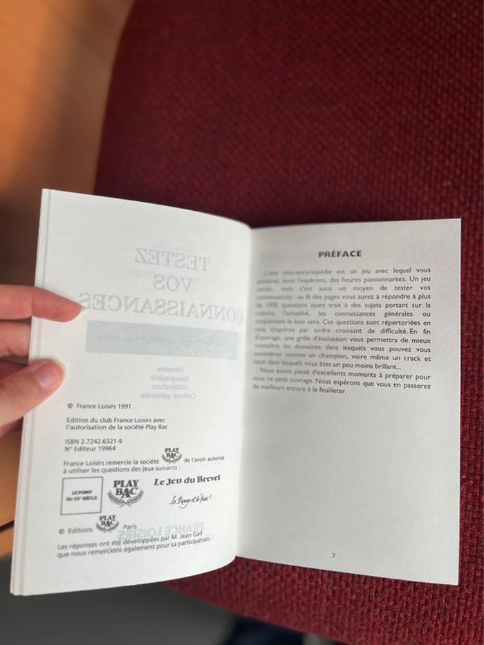 Livre Testez vos connaissances - photo numéro 5