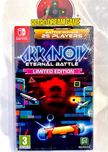 Arkanoid eternal battle limited edition pour switch