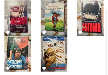 Lot de livre en tout genre