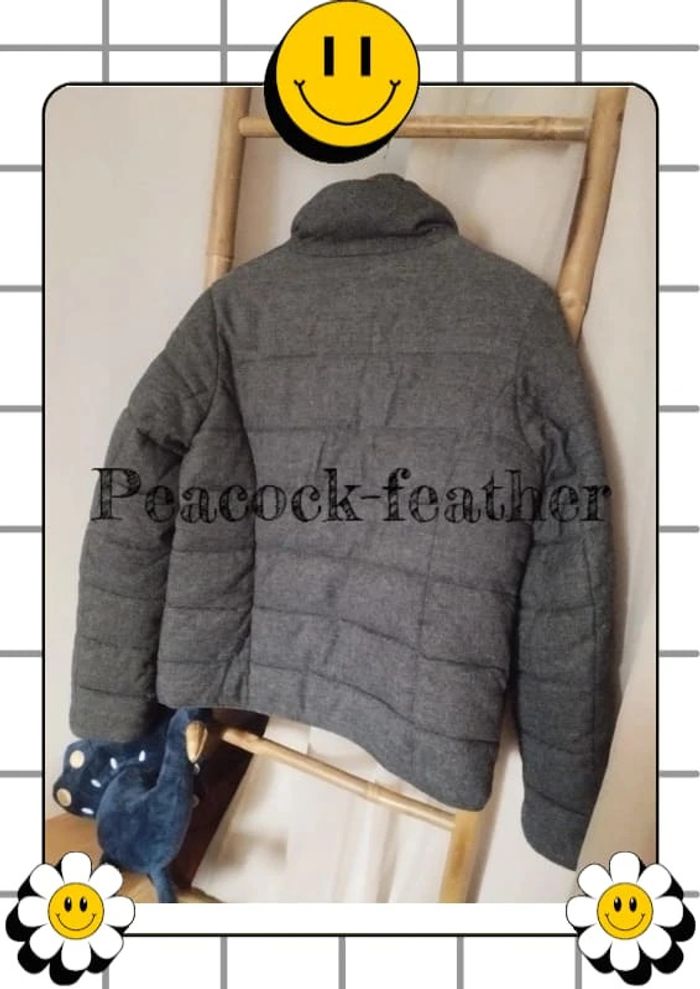 Doudoune grise la redoute 42 - photo numéro 6