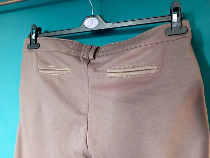 Legging suedine beige foncé - photo numéro 4