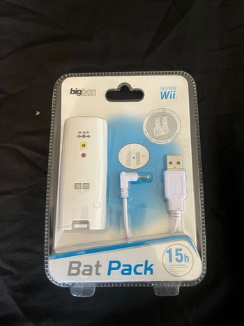 🔋 Batterie rechargeable Wii + câble USB – Bigben – Neuf