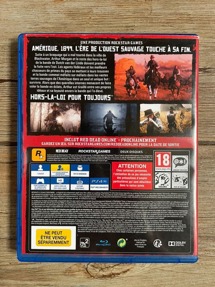 Red dead Redemption II. Pour PS4 - photo numéro 2