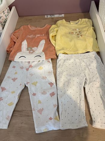 Lot de 2 pyjama 
