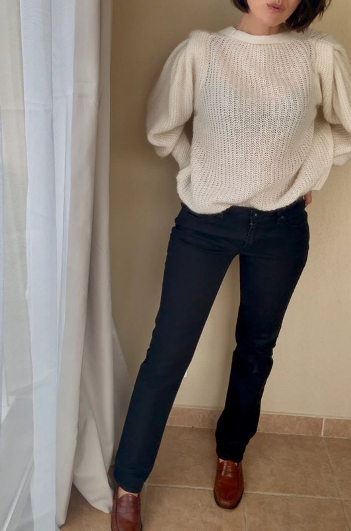 Jeans Levis noir taille 38 très bon état - photo numéro 3