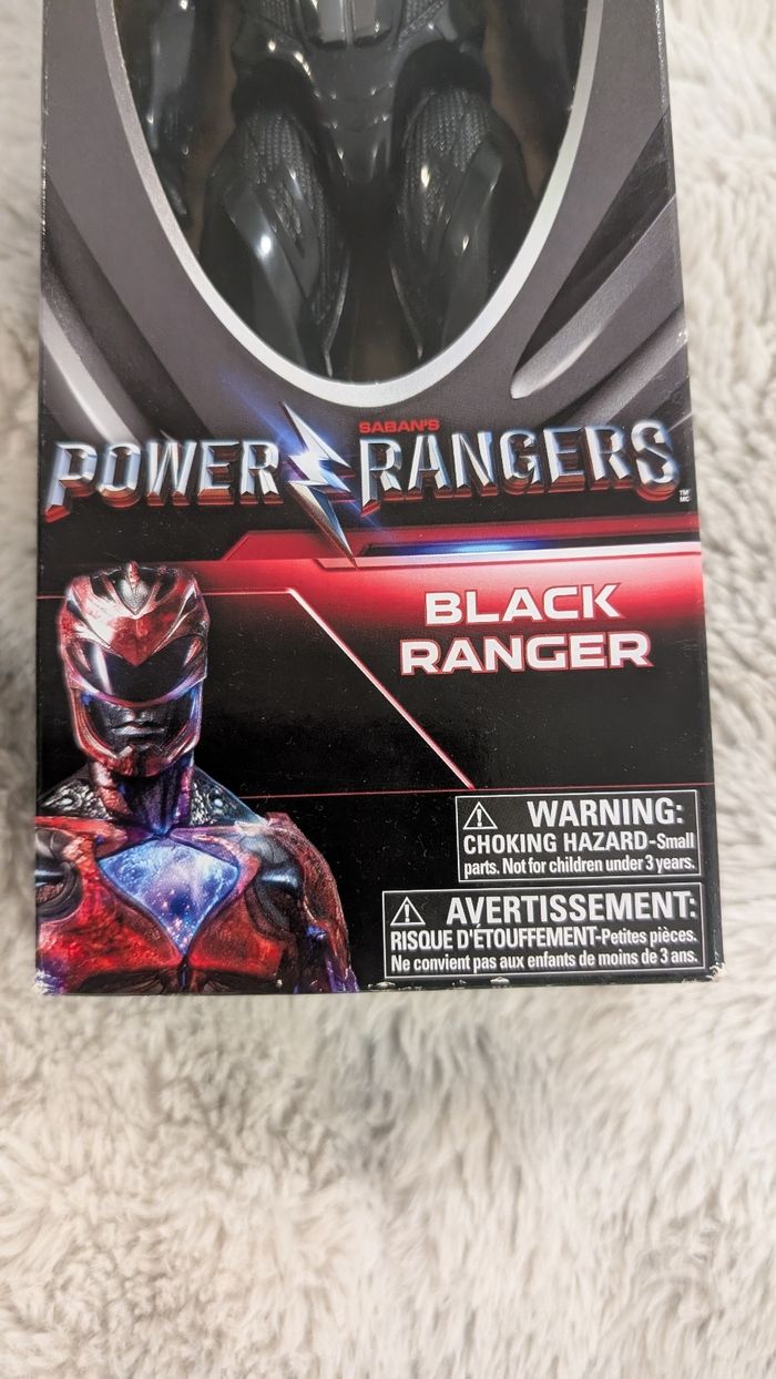 Figurine Power Rangers Black Ranger neuve - photo numéro 2