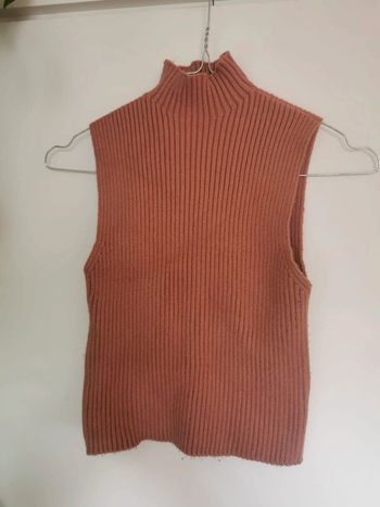 Crop top beige Zara