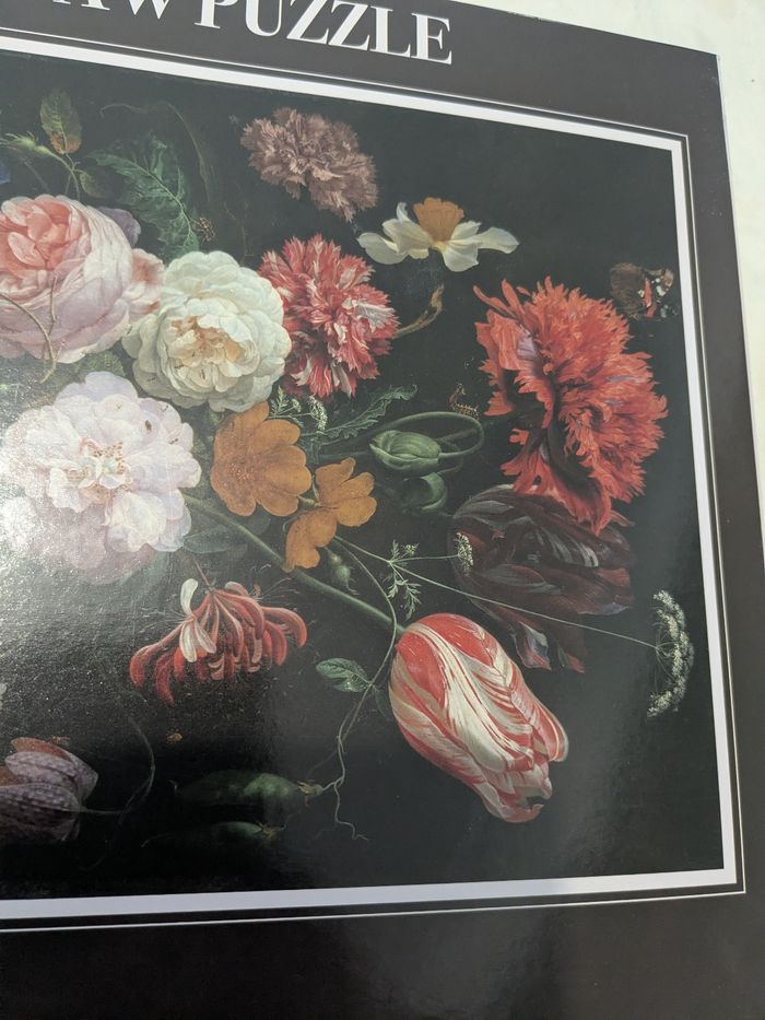 Magnifique puzzle nature morte bouquet de fleurs jigsaw. À partir de 7 ans. - photo numéro 6