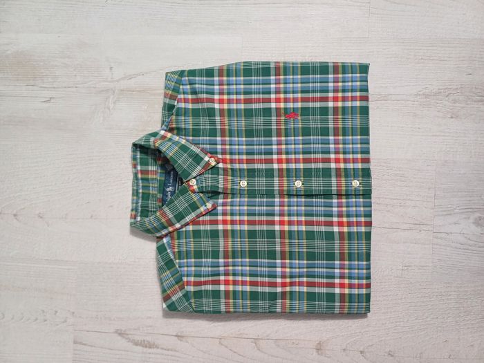 Chemise Ralph Laurent Custom Fit manche Longue / Taille L / Carreaux multicolore / Parfait état