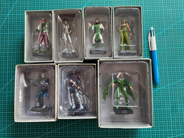 Lot 7 Figurines Marvel Super Heroes Eaglemoss - Lizard Vulture Balder etc - 2008 - 2019 Disney - photo numéro 4
