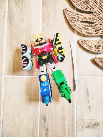 🤖 Power rangers Samurai dx Megazord robot transformable marque hasbro